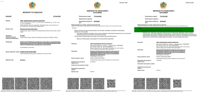 Лицензии строительно - монтажные работы на казахском языке